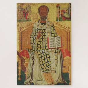 H. Nicolaas van Myra Byzantijns-Orthodoxe icoon Legpuzzel