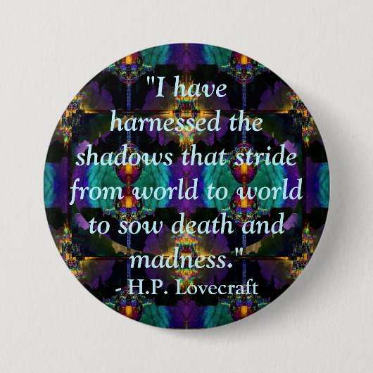 H.P. Button Lovecraft Quote (Voorkant)