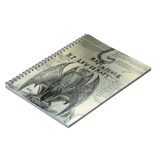 H.P. Carnet de Lovecraft (Côté gauche)