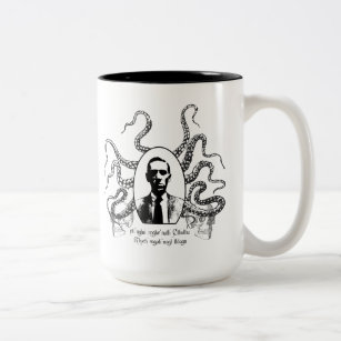 H.P. Lovecraft Mug de sort malheureux