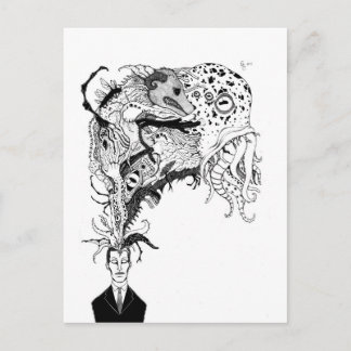 H.P. Lovecraft's monsters Briefkaart
