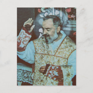 H. Padre Pio van Pietrelcina Serafijnse Priester Briefkaart