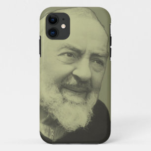 H. Pater Pio van Pietrelcina De Serafijn Priester iPhone 11 Hoesje