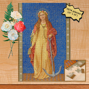 H. Philomena met anker (SNV 051) Legpuzzel
