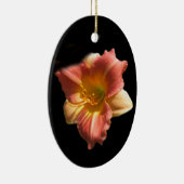 H. Prairie Blossom Daylily Ceramic Ornament (Rechts)
