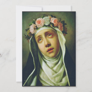 H. Rosa van Lima De Engel van Peru Schone Kunst Kaart