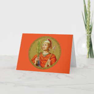 H. Sebastiaan (SNV 24) (RndIm) Blanco Wenskaart Kaart