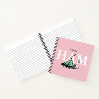 "H staat voor HAM" | Alfabetontwerp Notitieboek