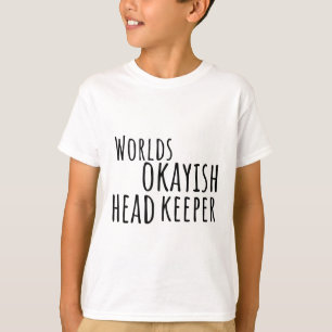 H staat voor Head Keeper T-shirt