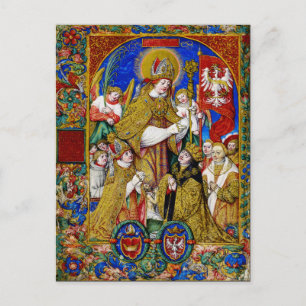 H. Stanislaus Bisschop en Martelaar Fijne Kunst Briefkaart