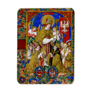 H. Stanislaus Bisschop en Martelaar Fijne Kunst Magneet