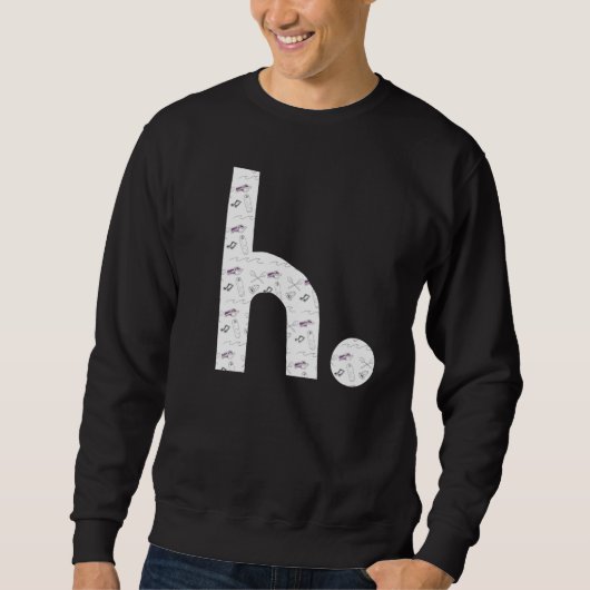 h T-shirt (Voorkant)