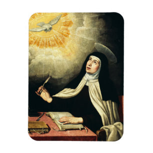 H.Teresa van Avila Mystica van Vuur Kunst Magneet