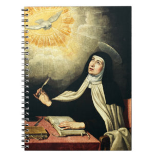 H.Teresa van Avila Mystica van Vuur Kunst Notitieboek