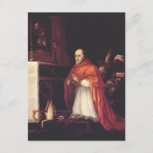 H. Turibius van Mogrovejo Aartsbisschop Kunst Briefkaart