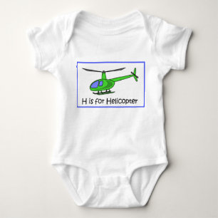 H voor helikopter romper