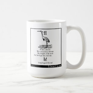 H was een heron koffiemok