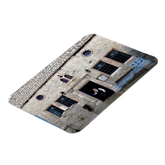 Ha-Ari Ashkenazi Shul - Tzfat Magneet (Linkerzijde)