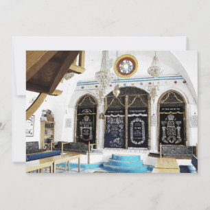 Ha-Ari Sepahrdi Shul - Tzfat Kaart