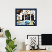 Ha-Ari Sepahrdi Shul - Tzfat Poster (Thuiskantoor)