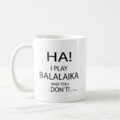 Ha Balalaika Café Mug (Gauche)