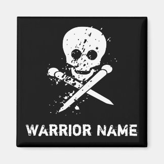 HA Custom Black Skull Magnet Magneet