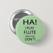 Ha Flute Ronde Button 5,7 Cm (Voorkant /achterkant)