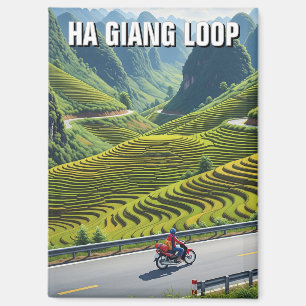 Ha Giang-lus Vietnam Reizen Magneet