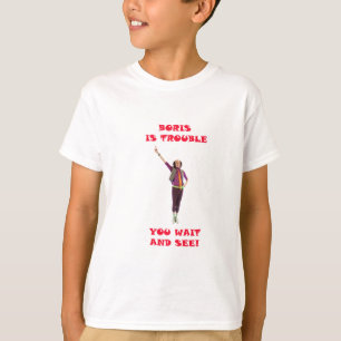 Ha Ha Hairies - Boris is Trouble T-shirt