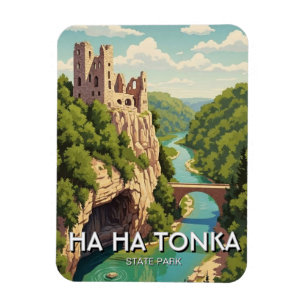 Ha Ha Tonka State Park Missouri Reizen Magneet