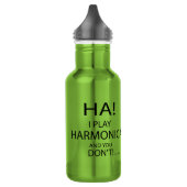 Ha Harmonica Stainless Steel Water Bottle Waterfles (Links)