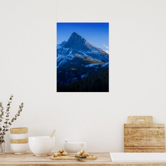 Ha Ling Peak, Canmore, Alberta, Canada Poster (Keuken)