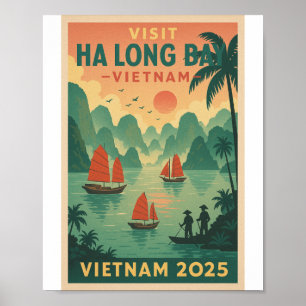 ha long baai vietnam reizen 2026 poster