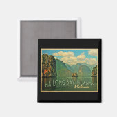 Ha Long Bay Islands Vietnam Magneet (Voorkant / Achterkant)