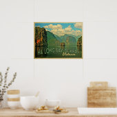 Ha Long Bay Islands Vietnam Poster (Keuken)