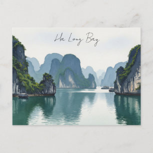 Ha Long Bay Vietnam Briefkaart