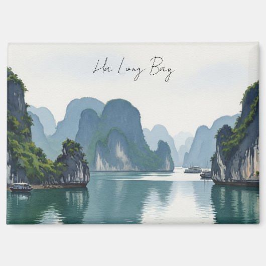 Ha Long Bay Vietnam Magneet (Voorkant)
