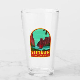 Ha Long Bay Vietnam Reis Art Glas