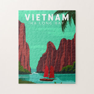 Ha Long Bay Vietnam Reis  Art Legpuzzel