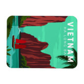 Ha Long Bay Vietnam Reis  Art Magneet (Horizontaal)