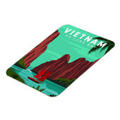 Ha Long Bay Vietnam Reis  Art Magneet (Linkerzijde)