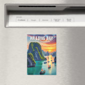 Ha Long Bay Vietnam zonsondergang Magneet (Insitu (Vaatwasser))