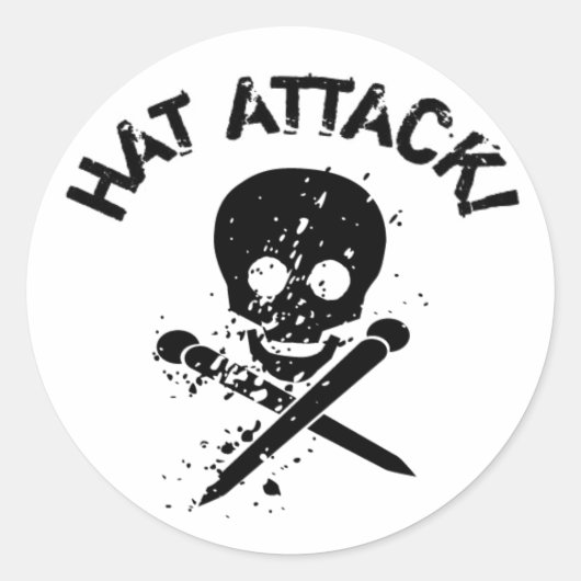 HA Schedel Stickers (Voorkant)