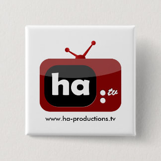 Ha-TV Button (Square)