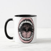 Haaa ! ! ! Ouvrez la tasse de café large de bouche (Gauche)