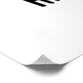 Haaam Meisje Grappig Varken Pun Poster (Hoek)