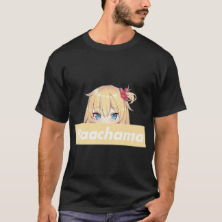Haachama Akai Haato Peeker. Haaton chama fan. Holo T-shirt