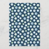 haai Baby shower tafel nummerbord Menu (Achterkant)