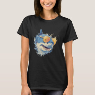 Haai Dier Grafisch Mariene Biologie Zee Oceaan Sch T-shirt