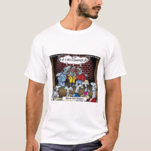Haai Folk Zangers Grappig Rick London T-shirt